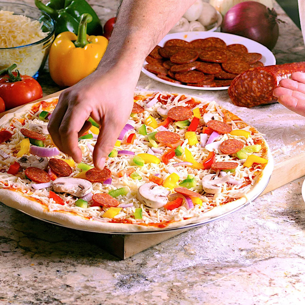 10 inch 2 Pack Pure Aluminum Pizza Pan C579