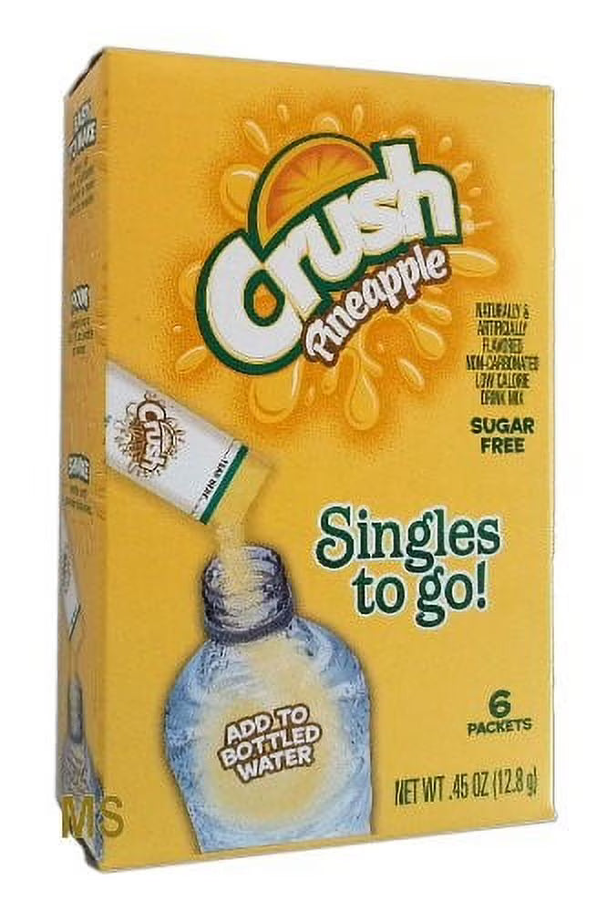 Pineapple Drink Mix, 0.45 Oz., 6 Packets X530