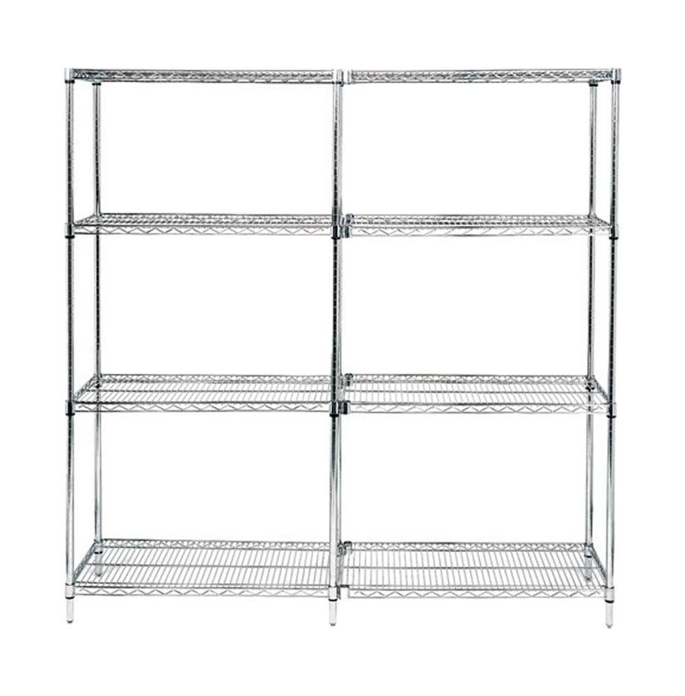 Chrome 4-Shelf Starter Unit V1534