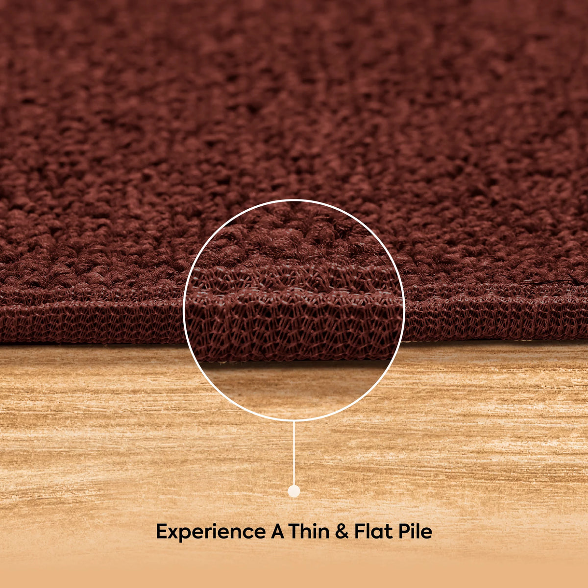 Solid Color Rug, 5' x 7' Oval J985