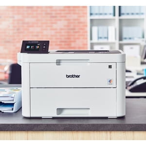 Compact Digital Color Printer with Wireless and Duplex Printing S7359