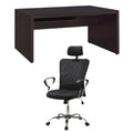 2 Piece Computer Desk and Office Chair Furniture Set V30868
