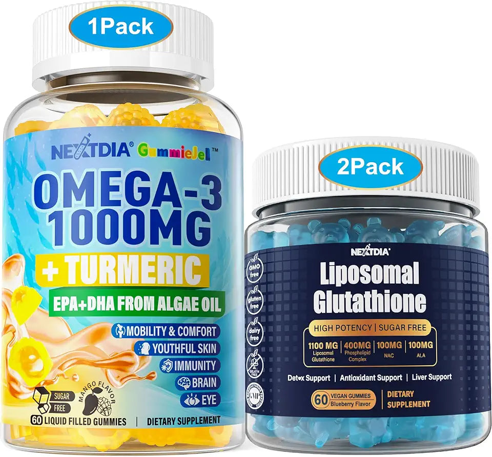 Vegan Omega-3 Turmeric Gummies U7526