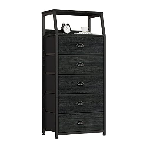 4 Drawer Dresser with Wood Top K50440