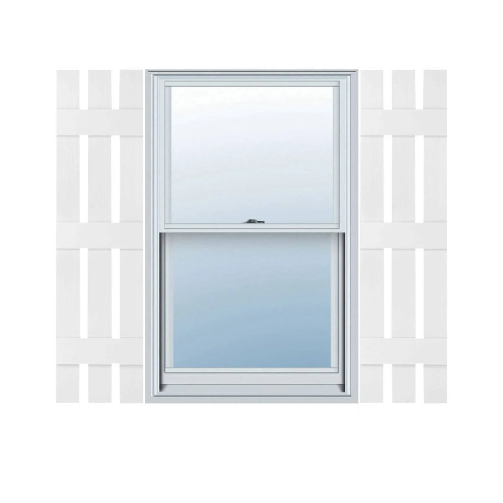 Board-n-Batten Shutters with Shutter-Loks, Per Pair Q54606