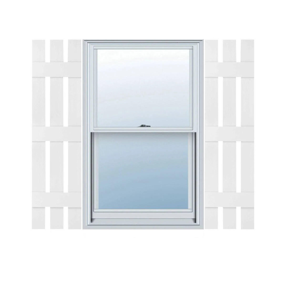 Board-n-Batten Shutters with Shutter-Loks, Per Pair Q54606