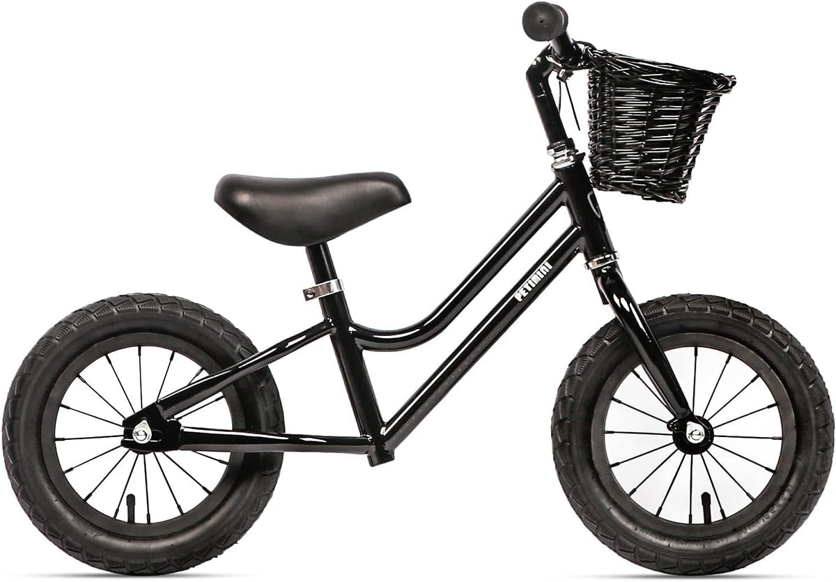 12 inch Kids Balance Bike with Basket H755380
