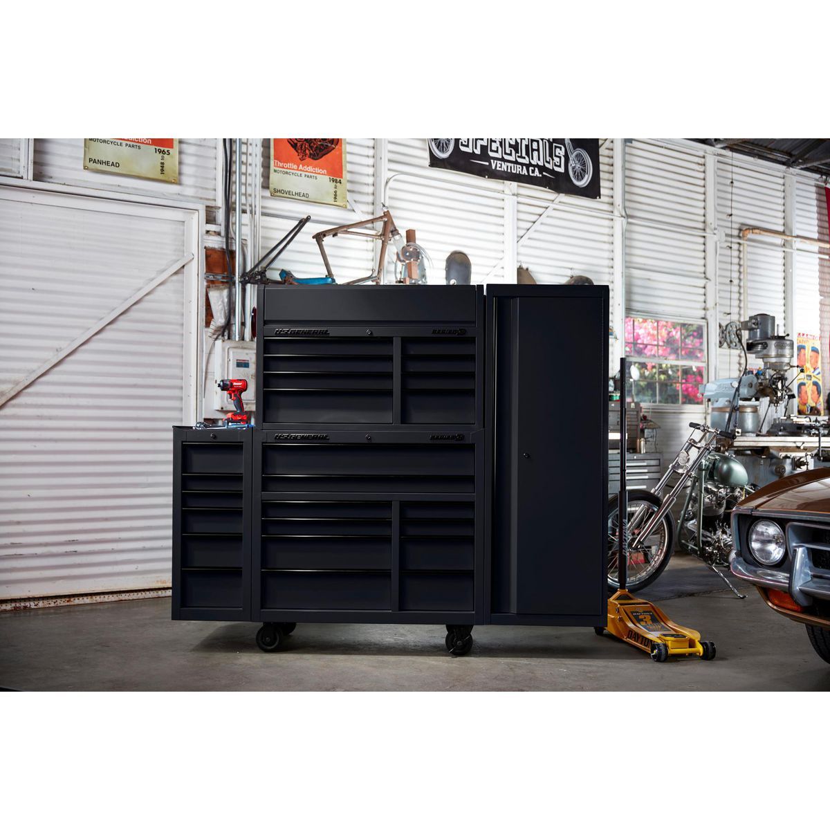 42 in. x 22 in. Black Top Chest N51829