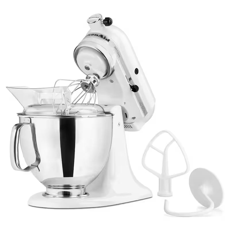 5 qt. 10-Speed White Stand Mixer with Attachments Z32356