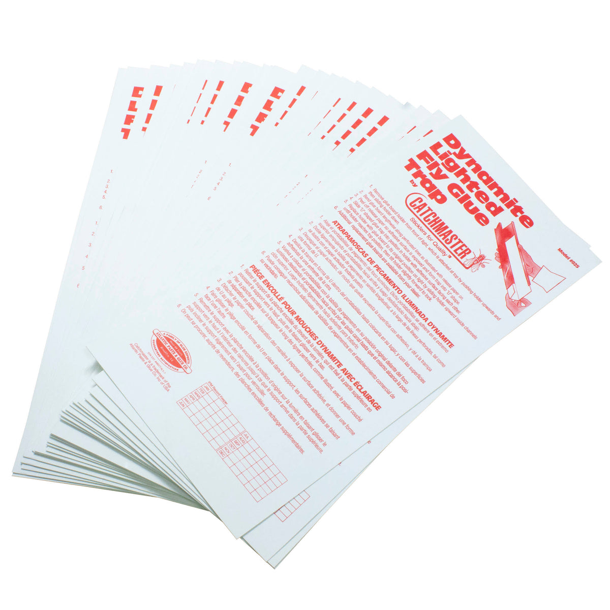 25 Pk Replacement Glue Boards for 911 Trap Z500