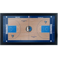 NBA Court Framed Plaque W8598