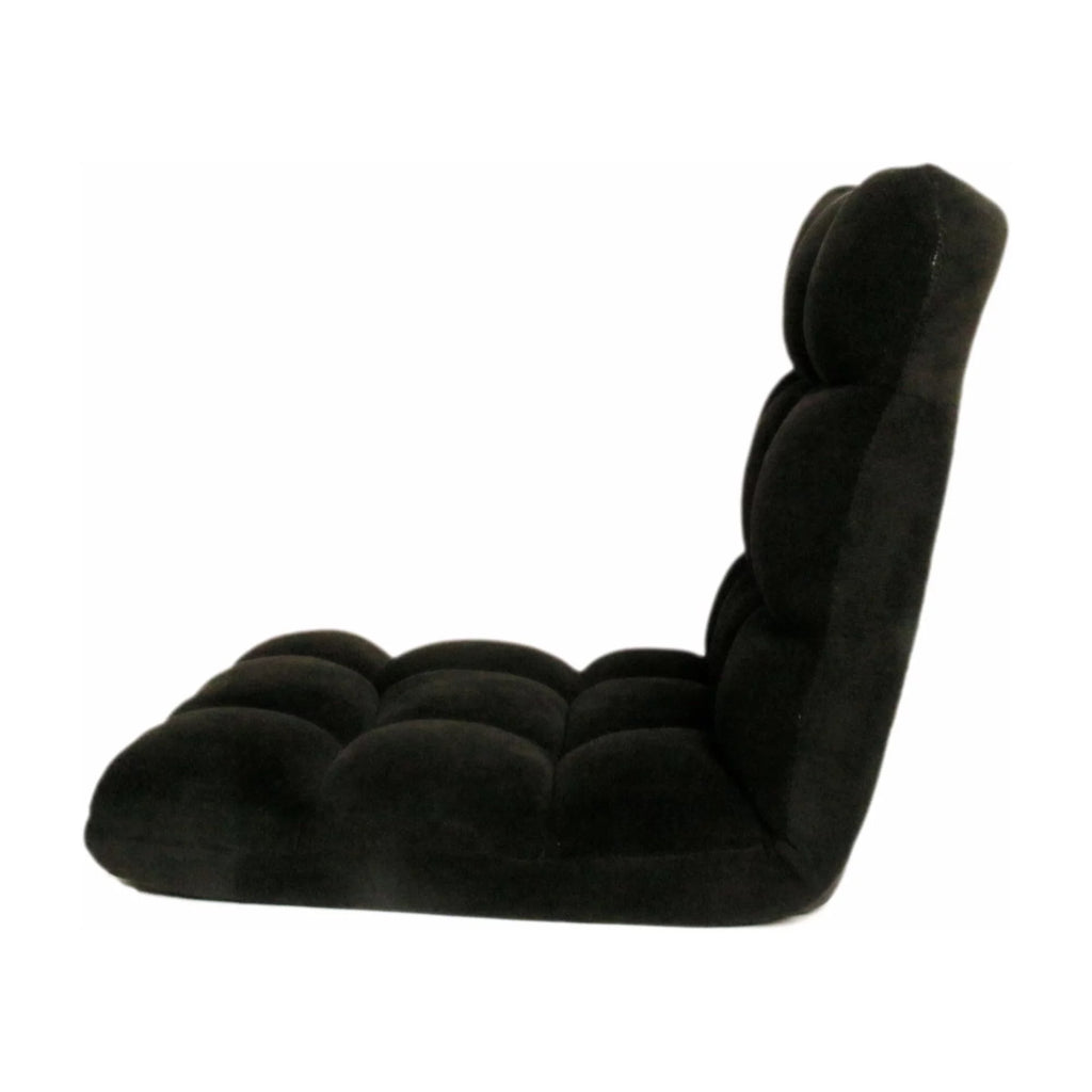 Black Microplush Recliner Chair R73324
