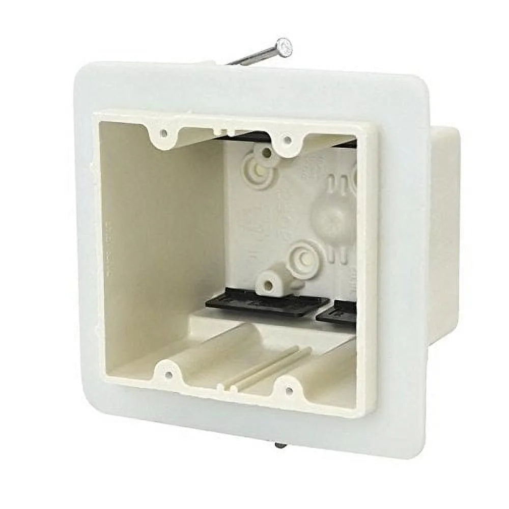 2-Gang Fiberglass Reinforced Thermoset Polyester Electrical Switch Box I804905