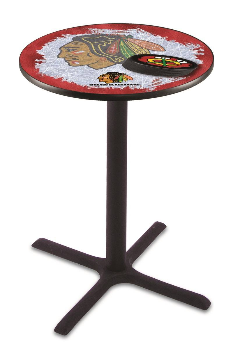 Chicago Blackhawks Pub Table F367