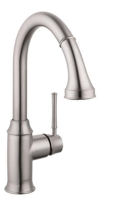 Rubbed Bronze HighArc Pull-Down Kitchen Faucet N63861