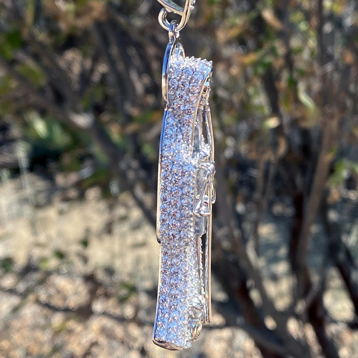 Stainless Steel Franco Chain Necklace 36" Y695929
