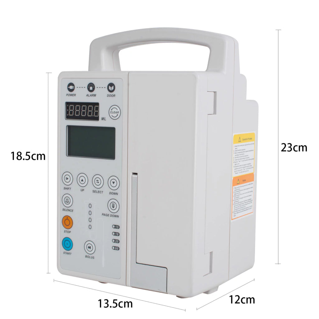 Infusion Pump with Audible & Visual Alarm, LCD Display X935946
