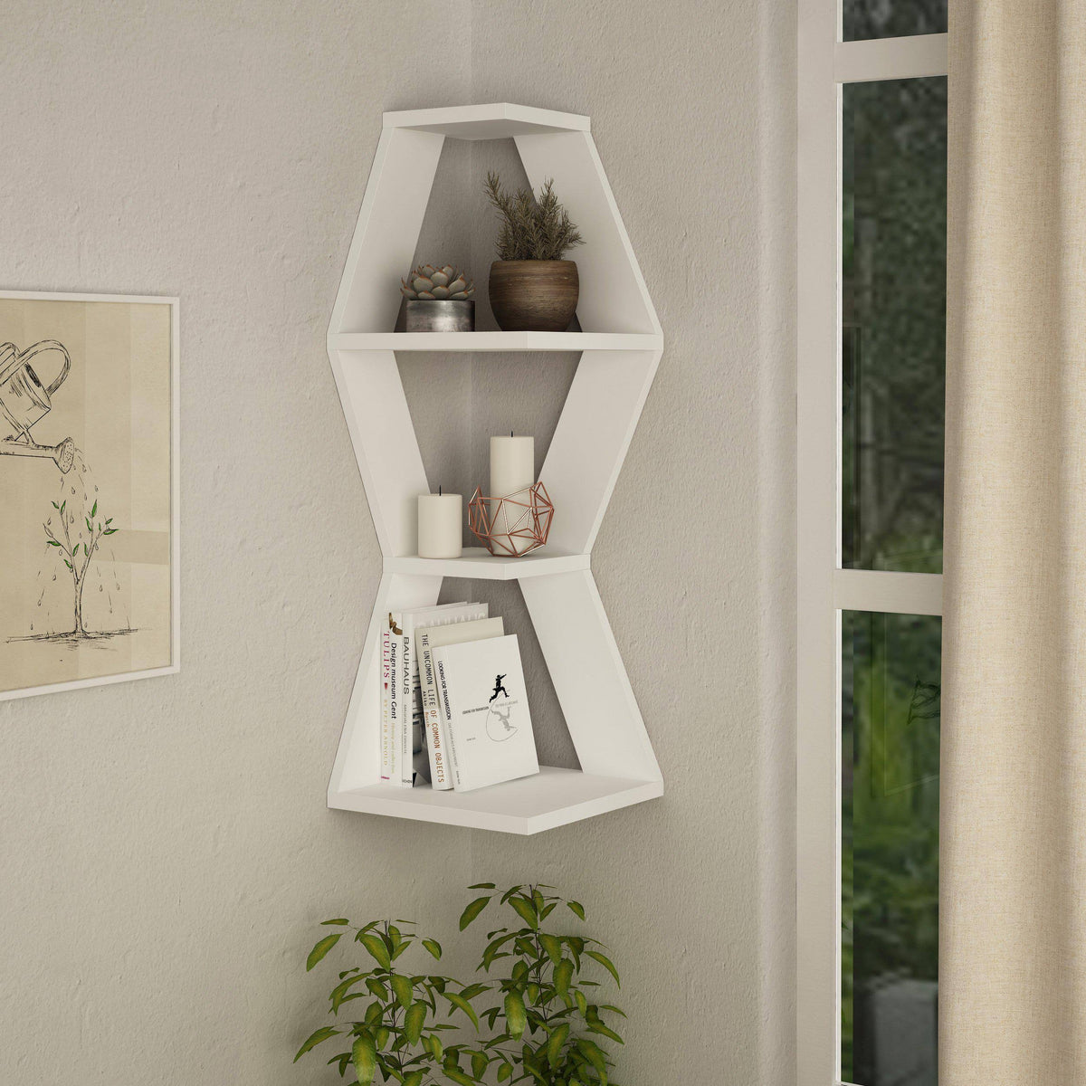Blue Wall Shelf G399227