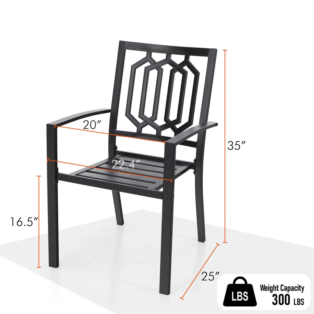 6-Piece Outdoor Patio Set with 10 FT Umbrella N439