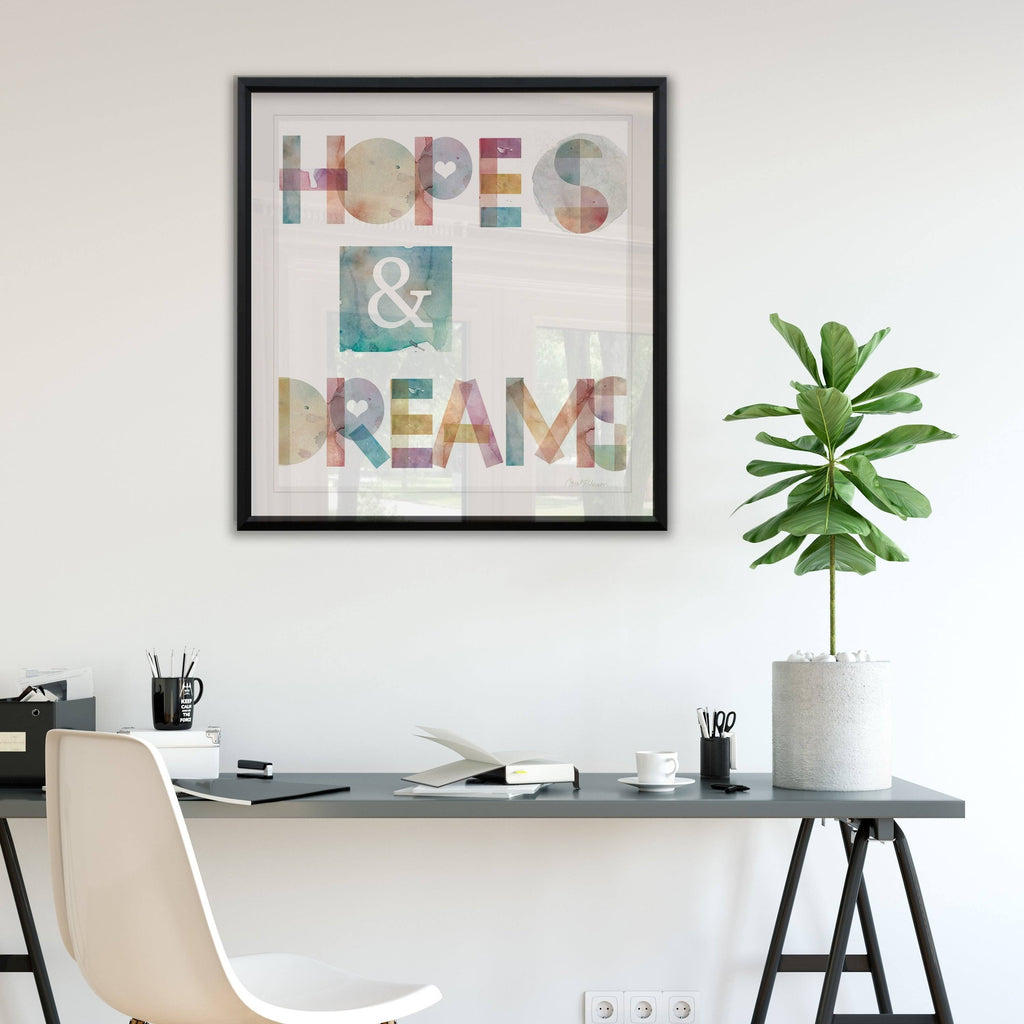 Framed Giclee Print 26x26 T146166