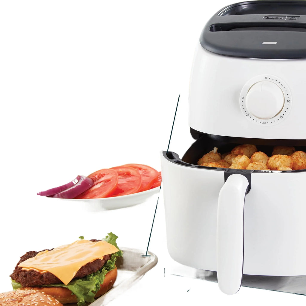 White 2.6 Qt Electric Air Fryer Oven T304