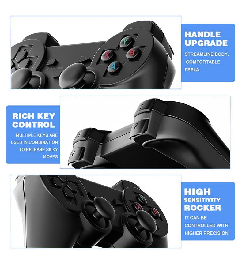 Wireless Double Handle Plug and Play Video Game Console K7852