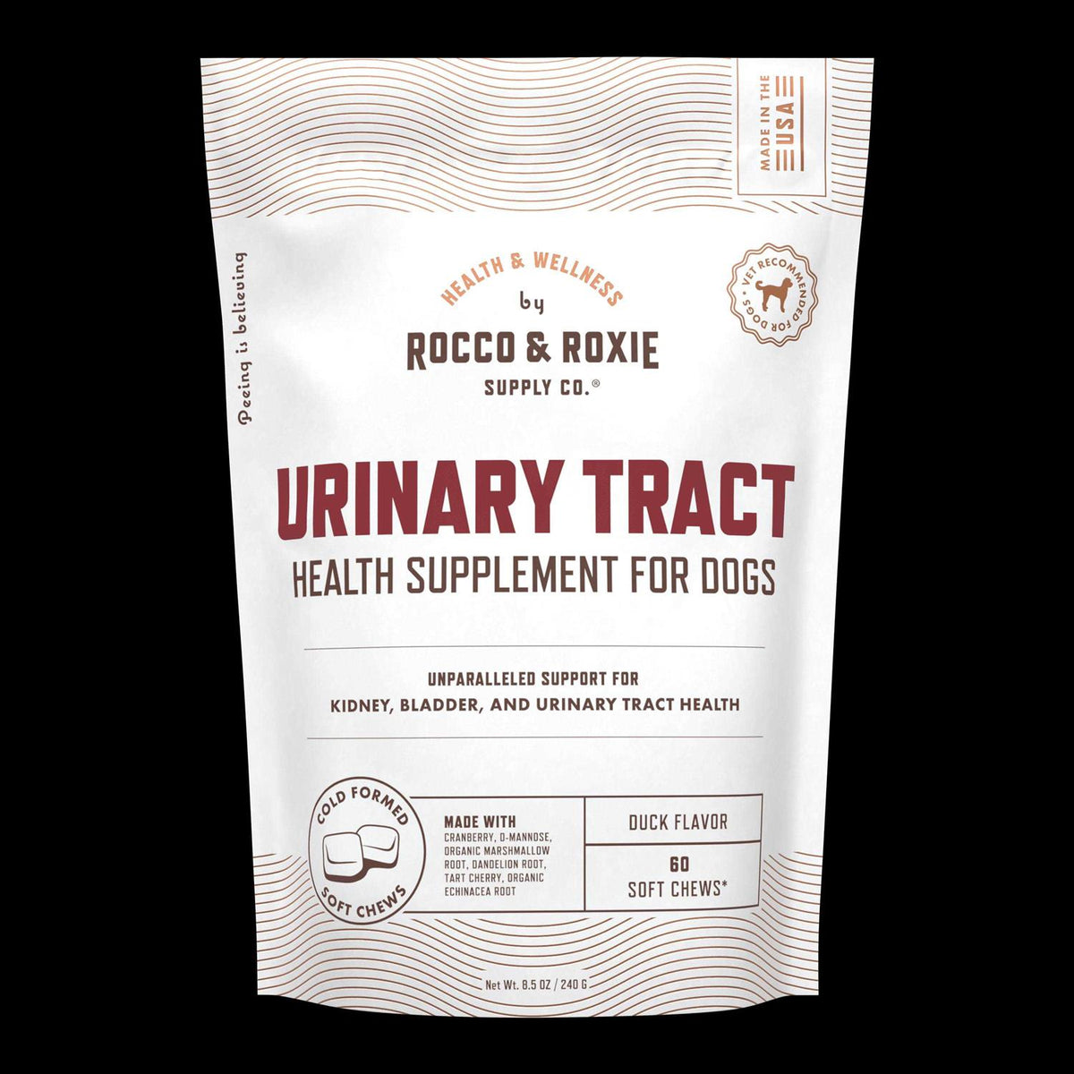 Urinary Tract Health Supplement Soft Chews for Dogs Z1048