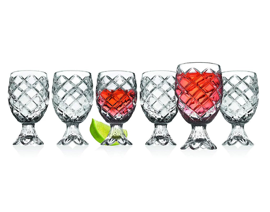 2 oz Crystal Footed Shot Glass Set of 6 Y995354