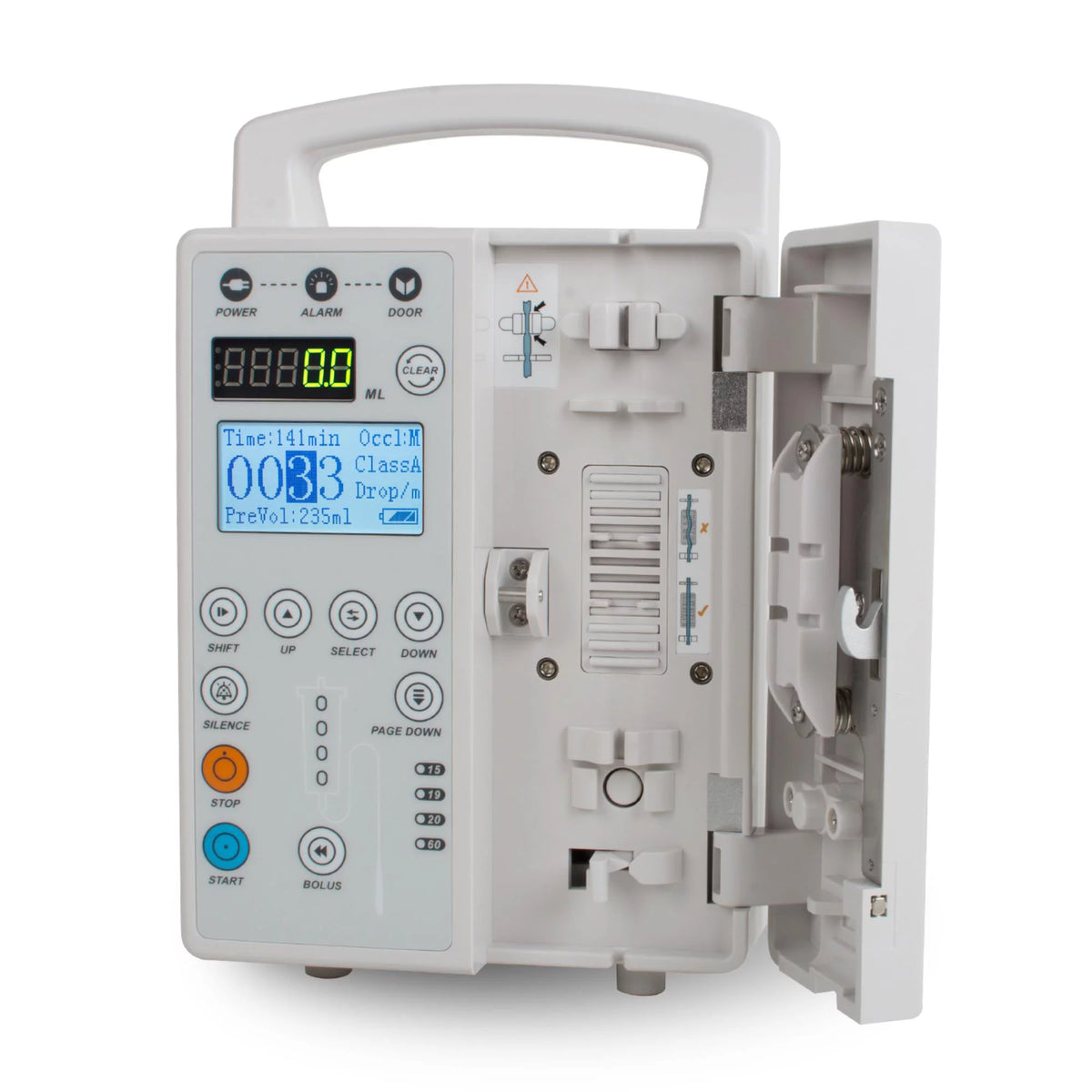 Infusion Pump with Audible & Visual Alarm, LCD Display X935946