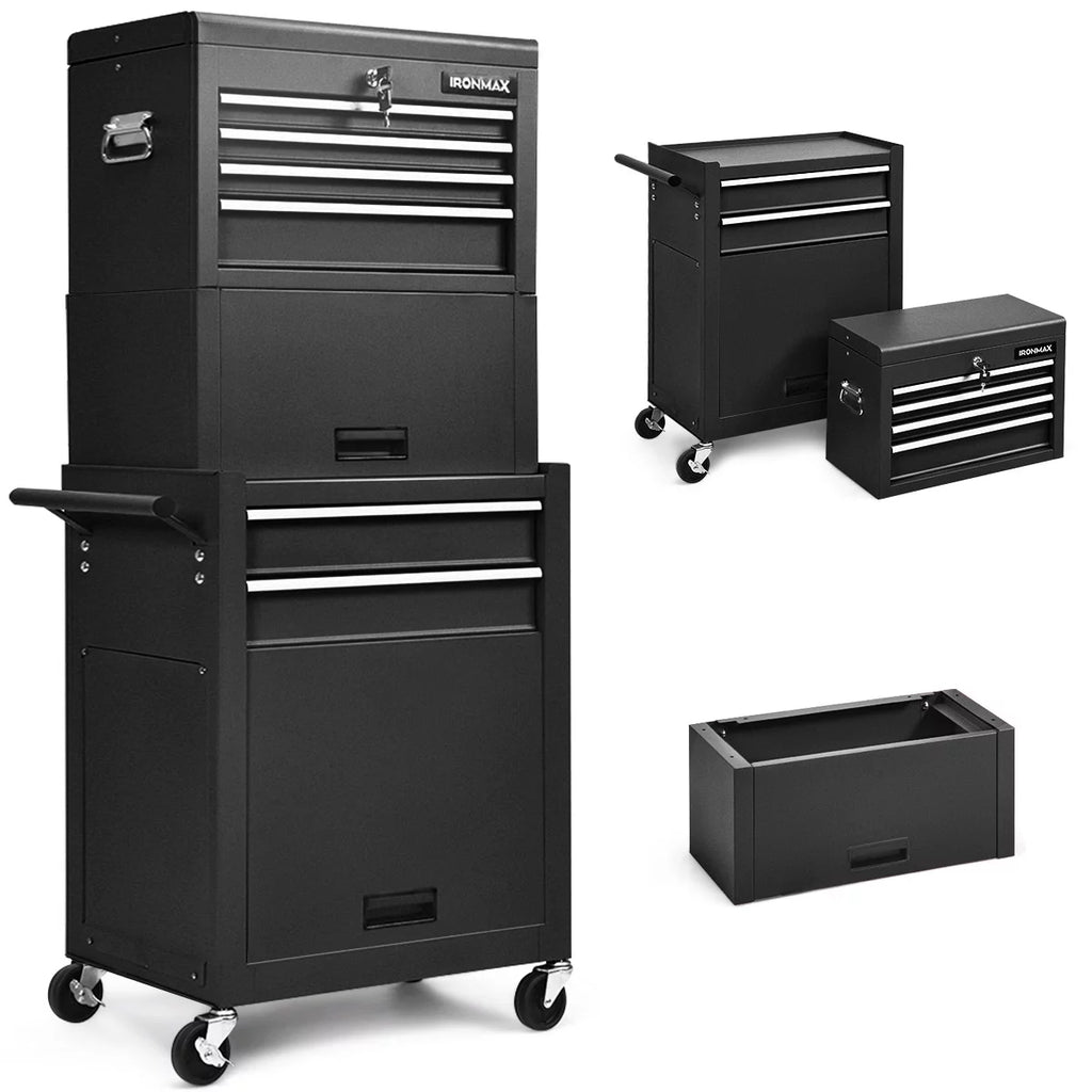 6 Drawer Rolling Tool Chest Storage Cabinet G19302
